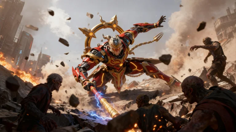 Mech Assemble: Zombie Swarm "Eternal Night" Guide: Meet the Wukong Mech!